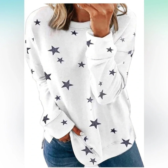 Star Crewneck Sweatshirt - Picture 3 of 6